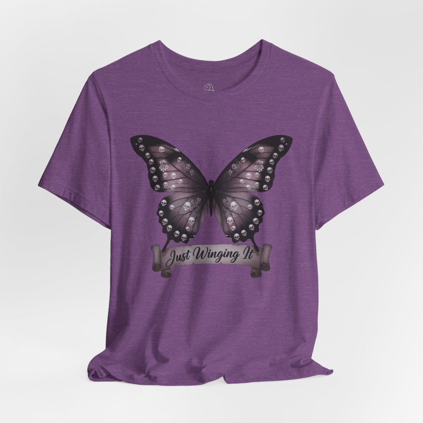 Just Winging It Butterfly tee | Butterfly Illustration Shirt, Graphic Tee