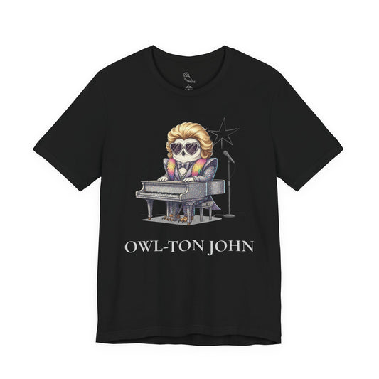 Owl-ton John | Owl Graphical Tee