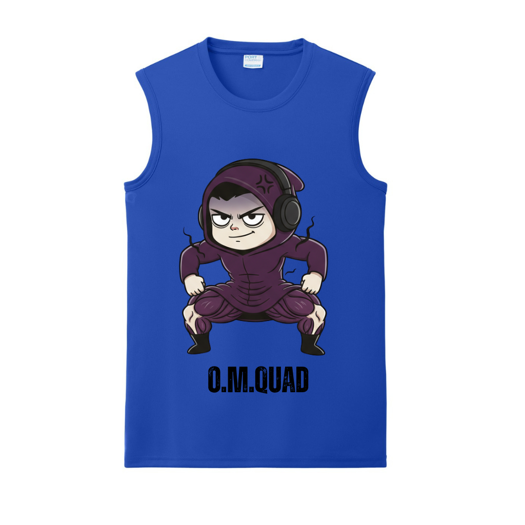 O.M.Quad Gym Tank | Introvert and Antisocial Apparel