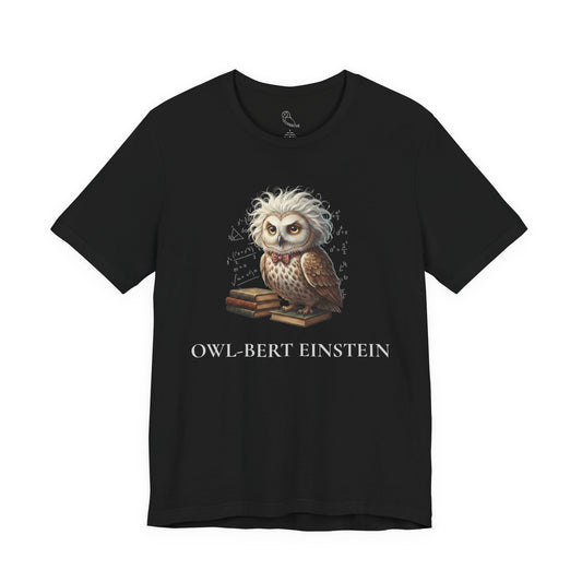 Owl-bert Einstein | Owl Graphic Tee