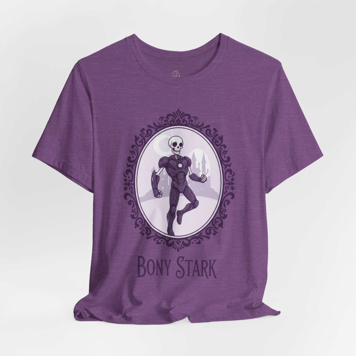 Bony Stark | Gothic Tee, Skeleton Illustration