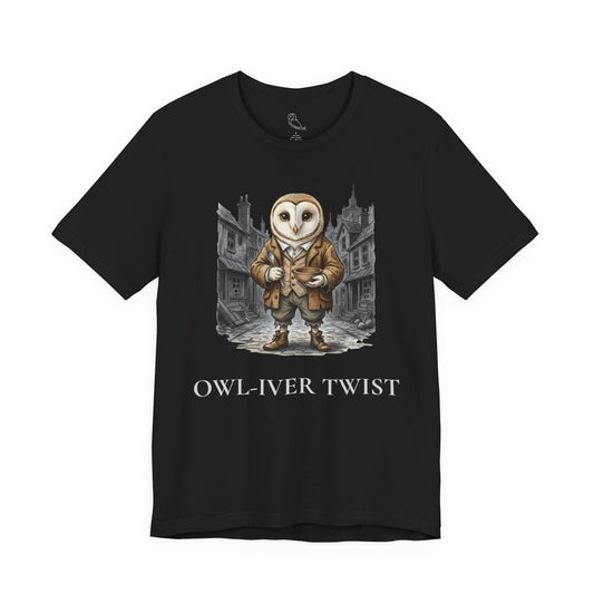 Owl-iver Twist | Owl Graphical Tee