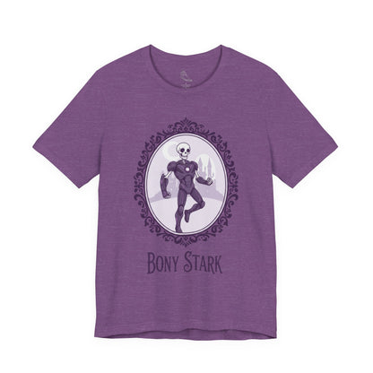 Bony Stark | Gothic Tee, Skeleton Illustration