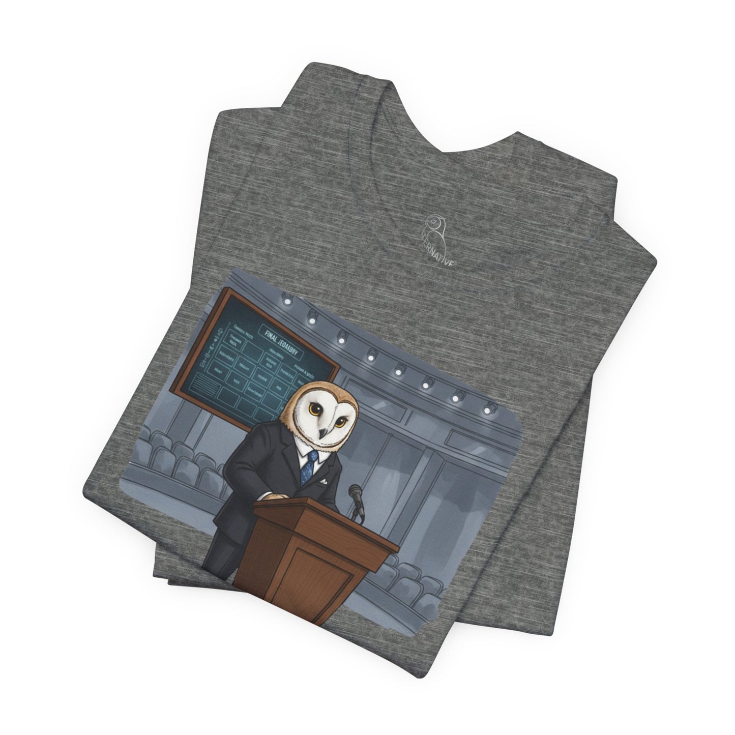 Owl-ex Trebek | Owl Graphical Tee