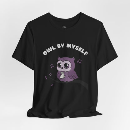 Owl By Myself | Owl Graphic Tee