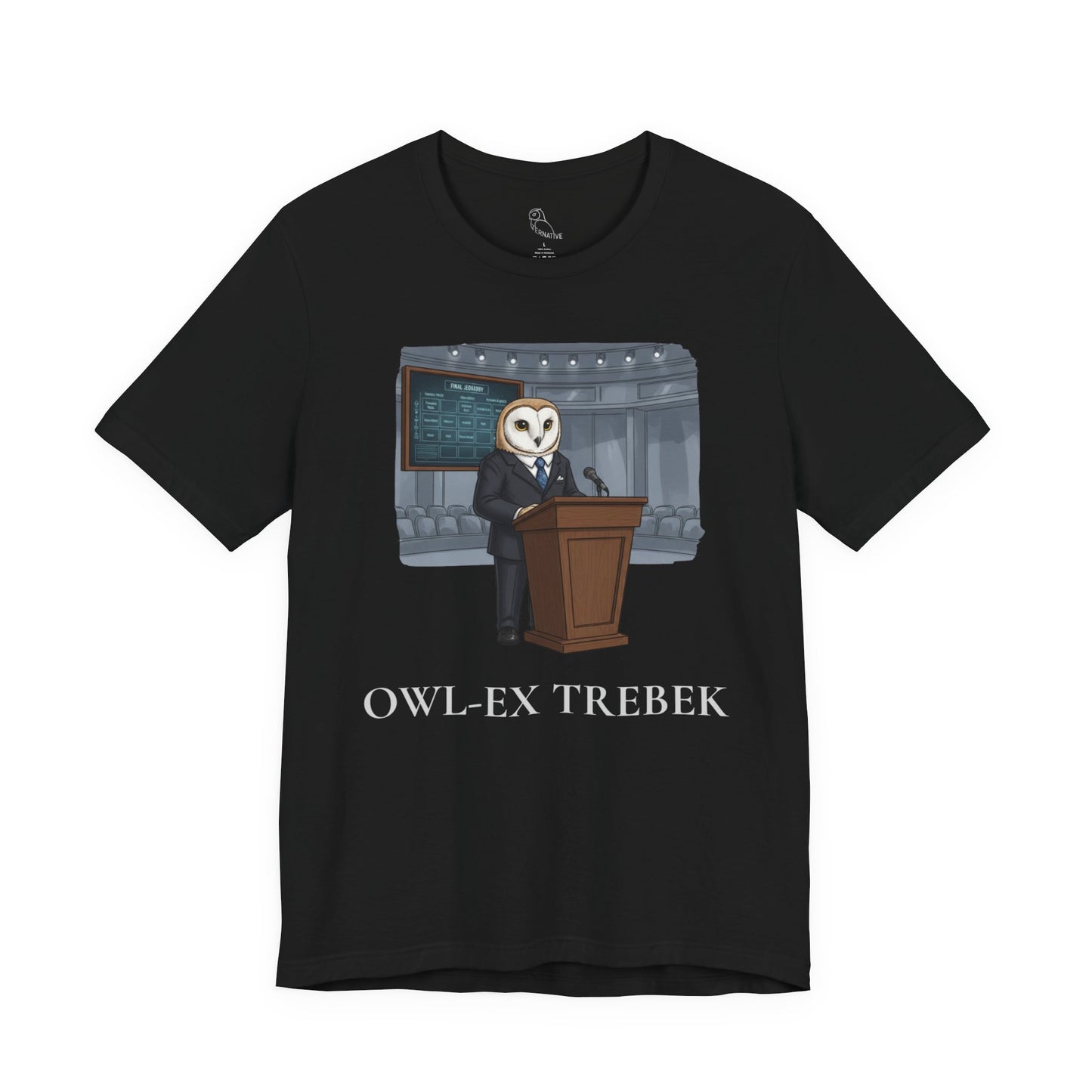 Owl-ex Trebek | Owl Graphical Tee