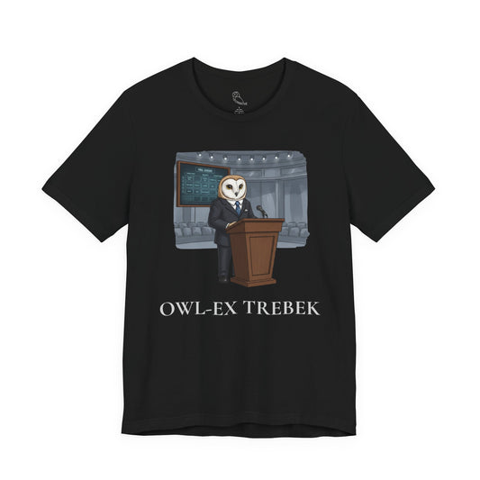 Owl-ex Trebek | Owl Graphical Tee