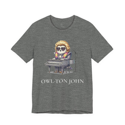 Owl-ton John | Owl Graphical Tee