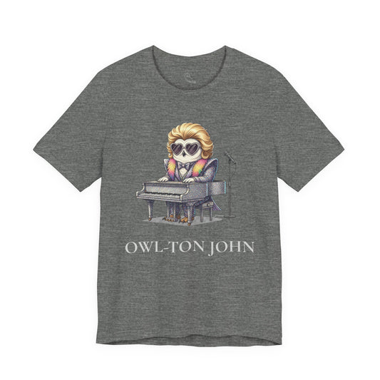 Owl-ton John | Owl Graphical Tee
