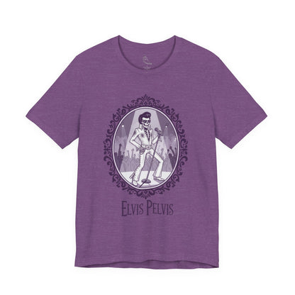 Elvis Pelvis | Gothic Historical Tee, Skeleton Illustration