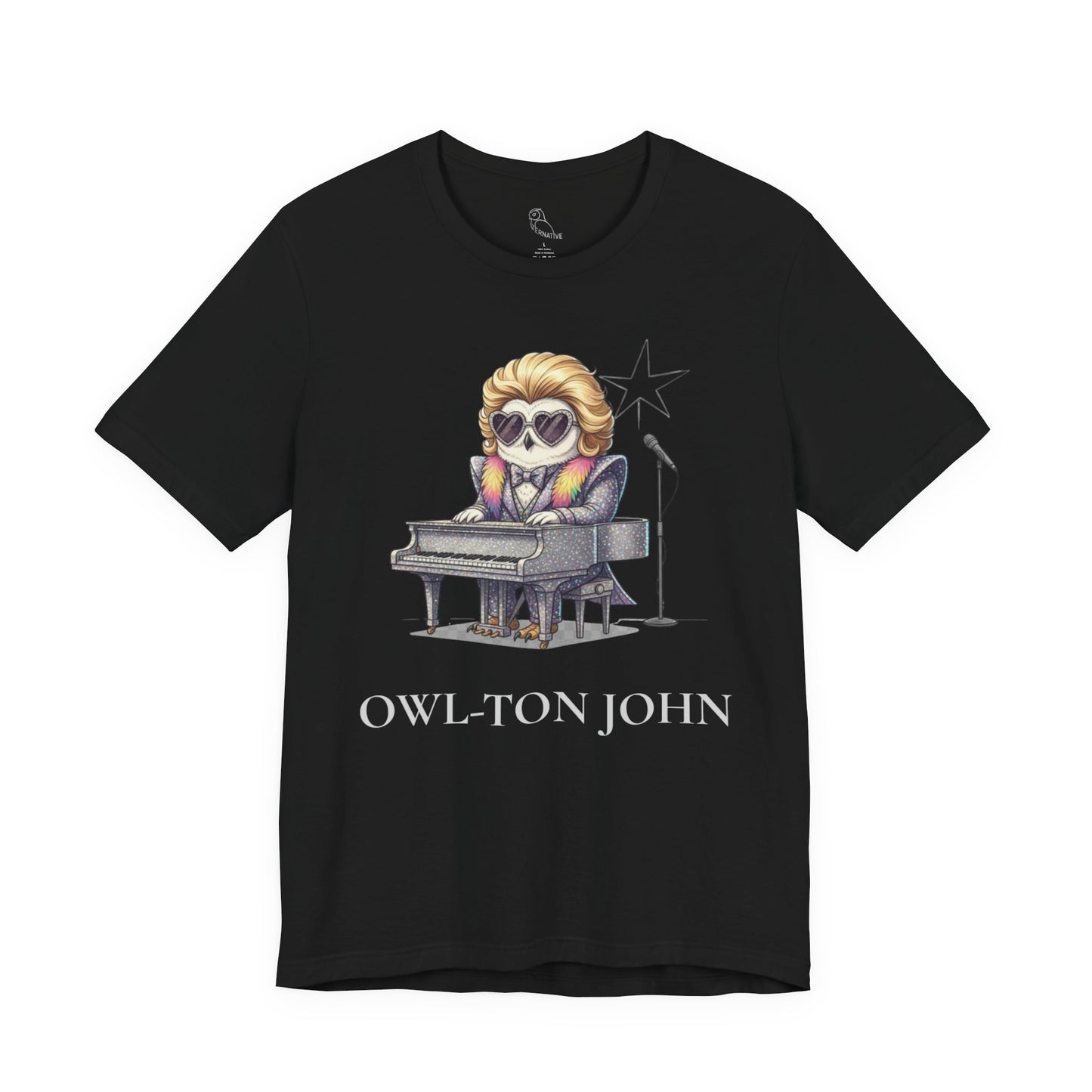 Owl-ton John | Owl Graphical Tee