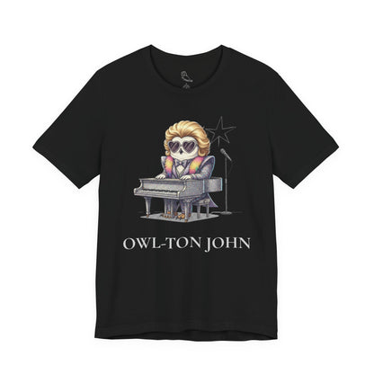 Owl-ton John | Owl Graphical Tee