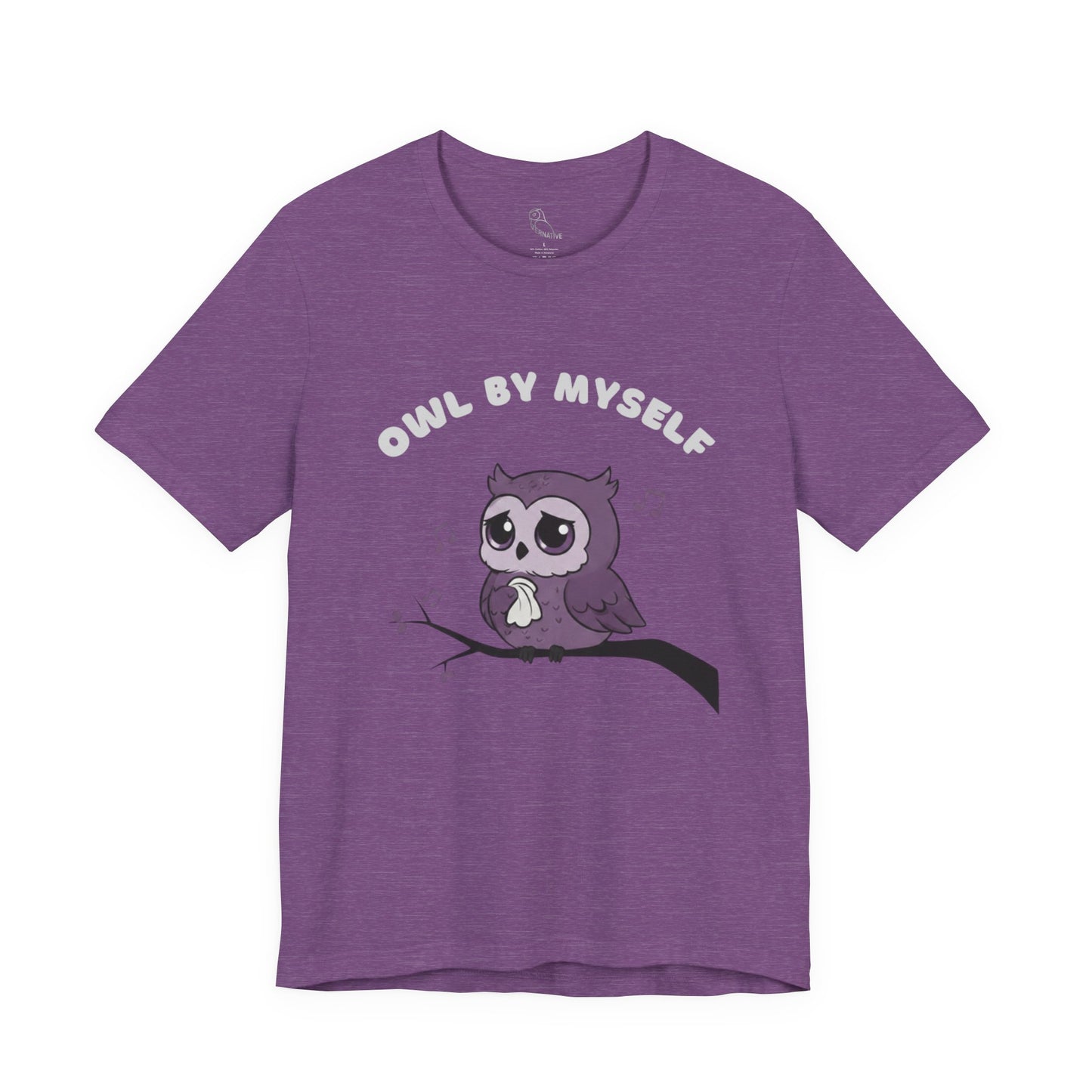Owl By Myself | Owl Graphic Tee