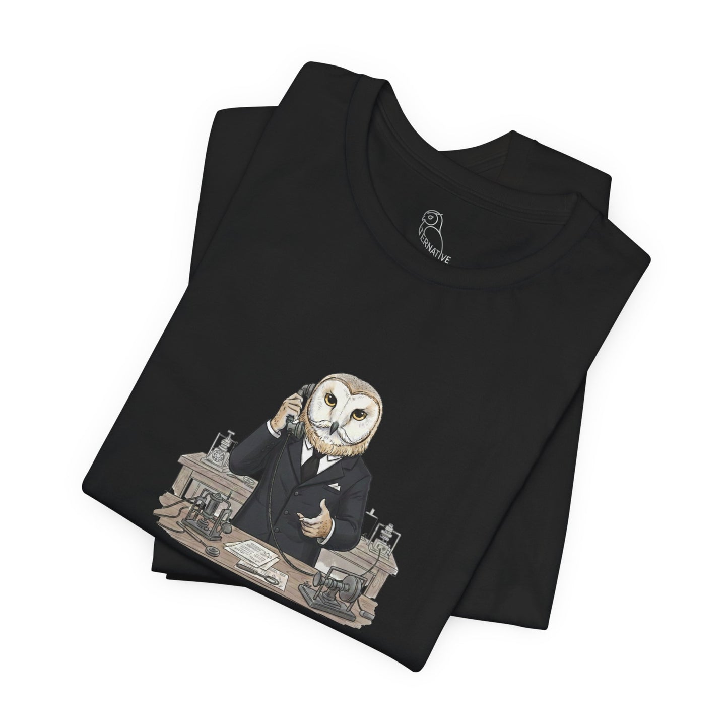 Owl-exander Graham Bell | Owl Graphic Tee