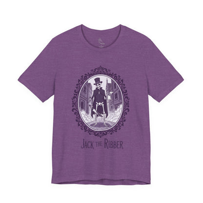 Jack the Ribber T-Shirt | Gothic Historical Tee, Skeleton Illustration