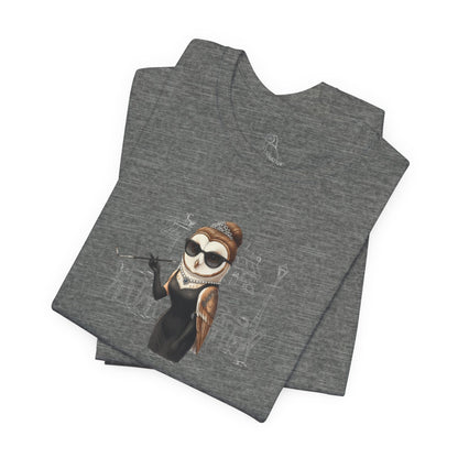Owl-drey Hepburn | Owl Graphical Tee