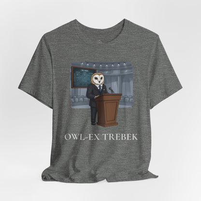 Owl-ex Trebek | Owl Graphical Tee