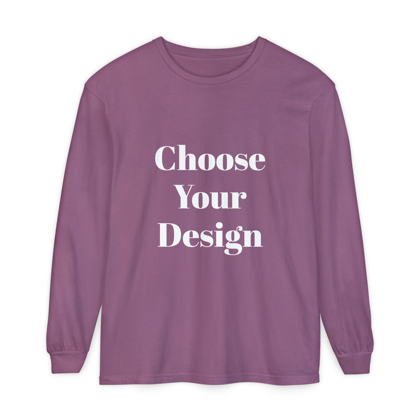 Choose Your Design Long Sleeve | Graphic Tee