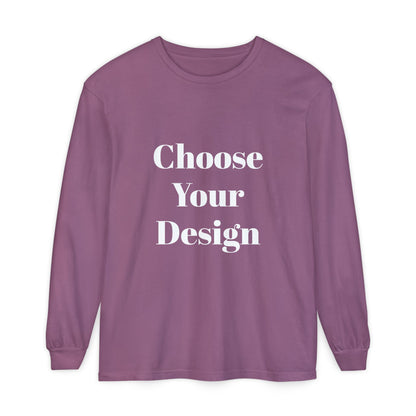 Choose Your Design Long Sleeve | Graphic Tee