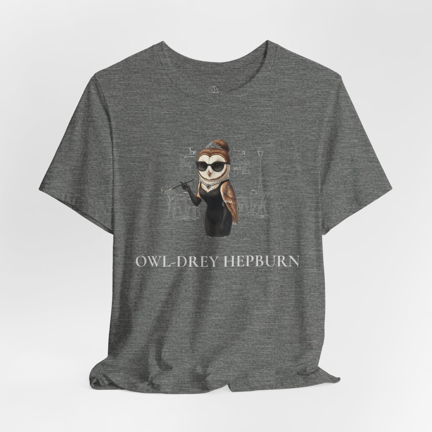 Owl-drey Hepburn | Owl Graphical Tee