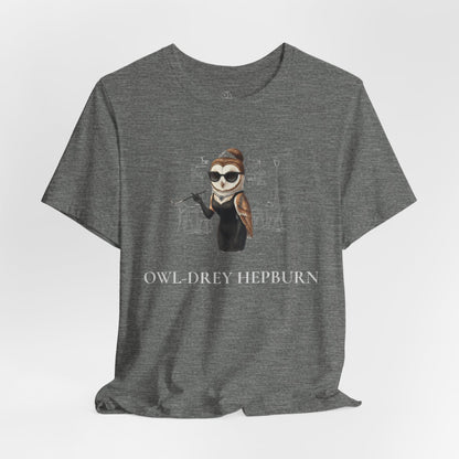 Owl-drey Hepburn | Owl Graphical Tee