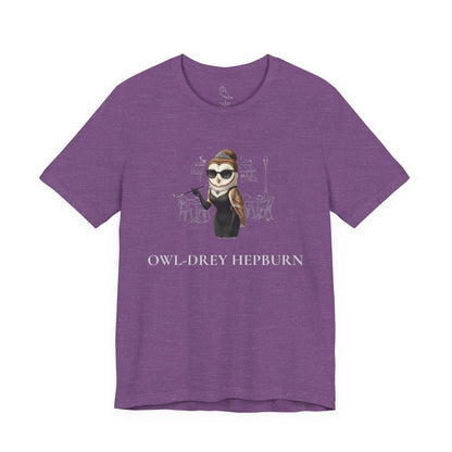 Owl-drey Hepburn | Owl Graphical Tee