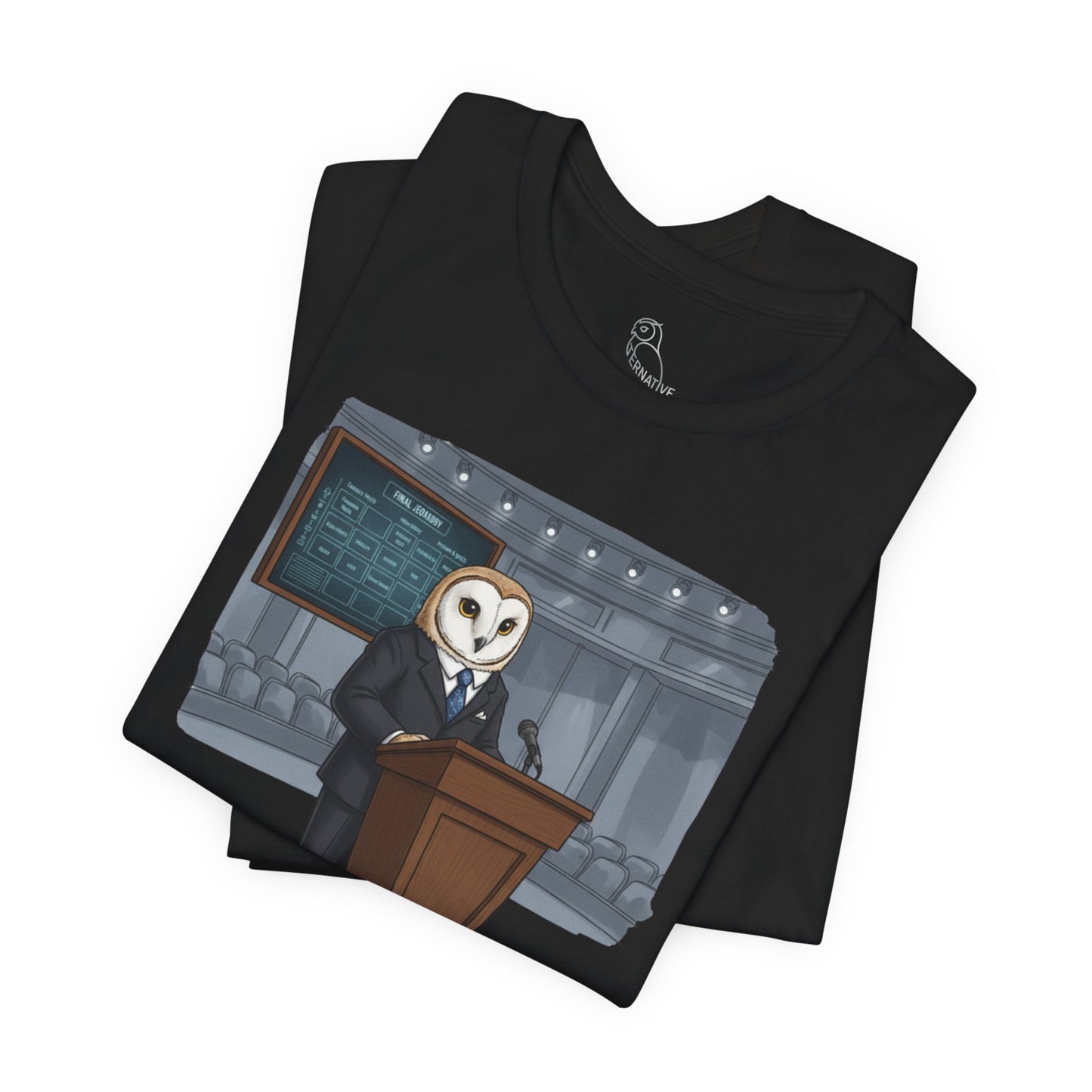 Owl-ex Trebek | Owl Graphical Tee