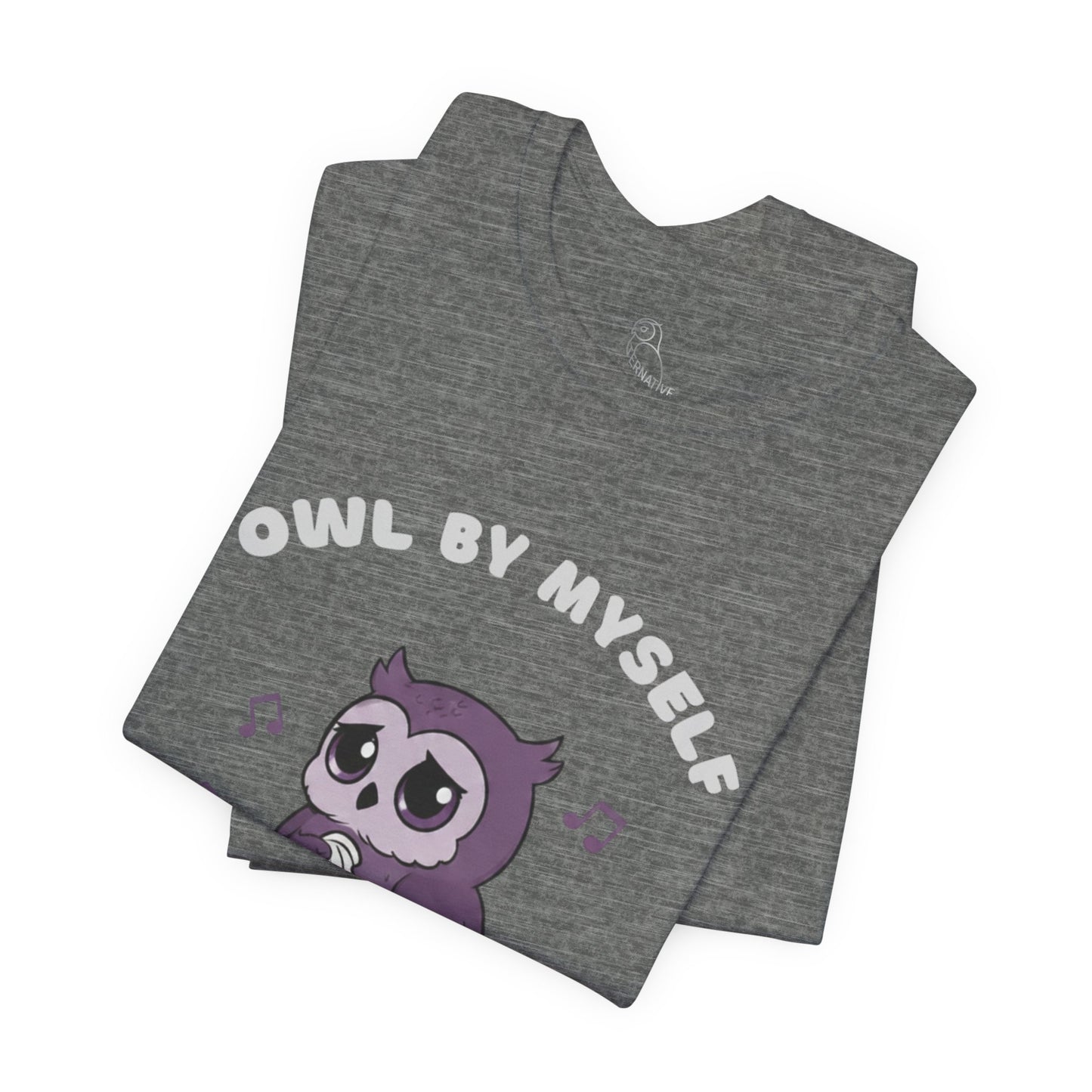 Owl By Myself | Owl Graphic Tee