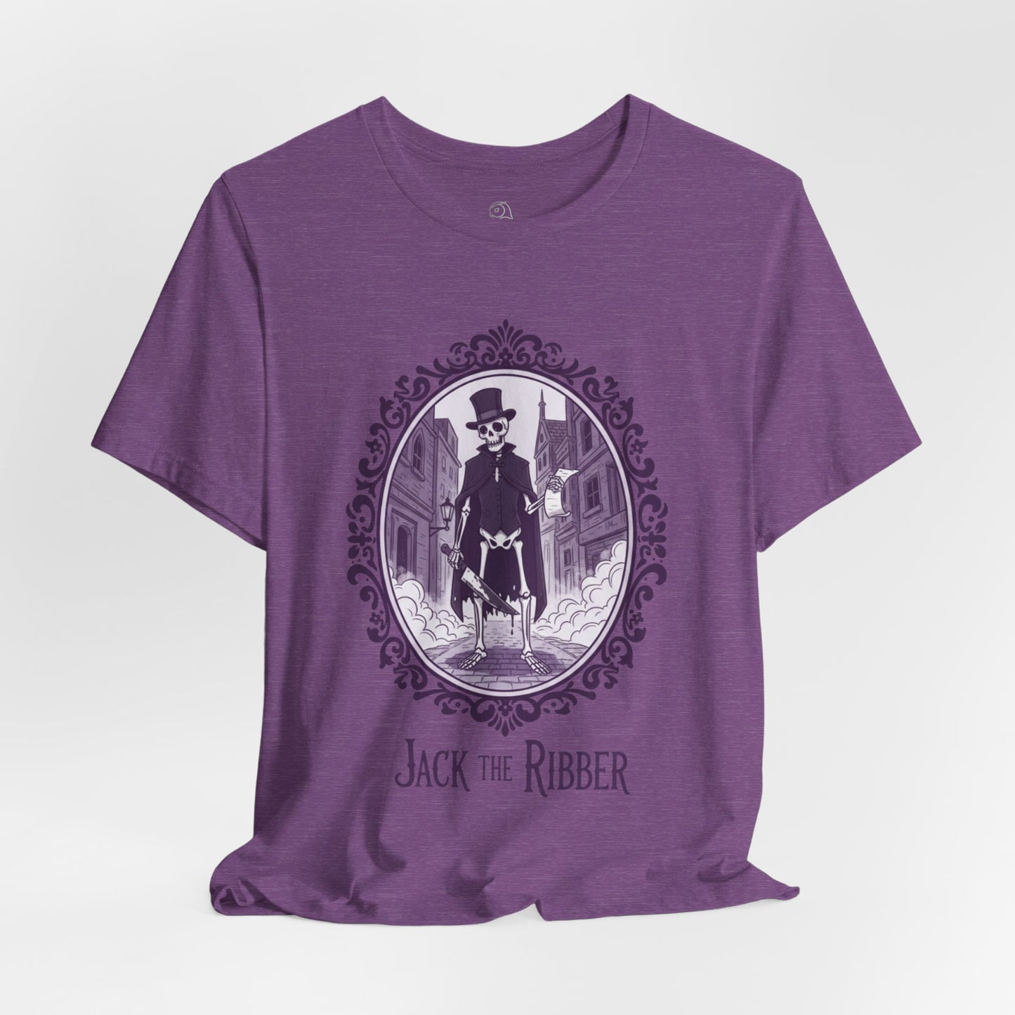 Jack the Ribber T-Shirt | Gothic Historical Tee, Skeleton Illustration