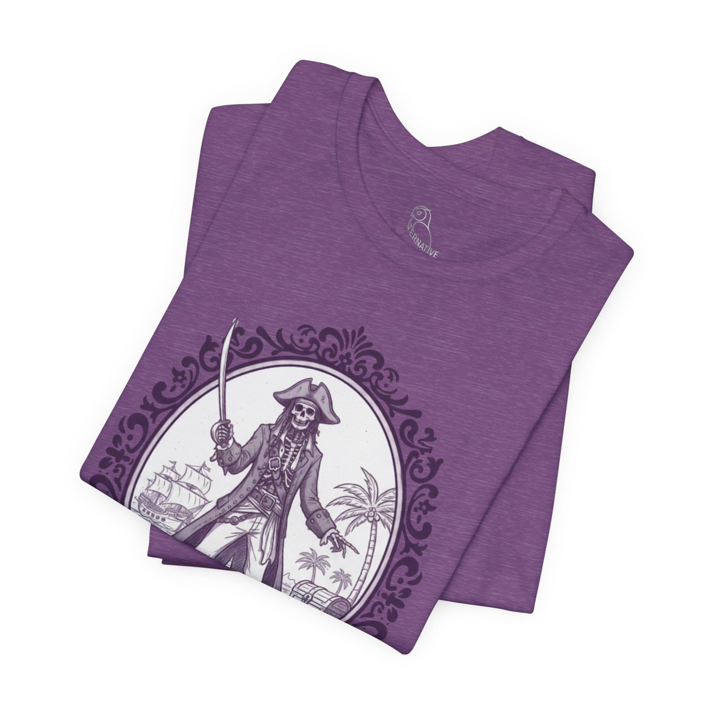 Captain Jack Spare-ribs | Gothic Tee, Skeleton Illustration
