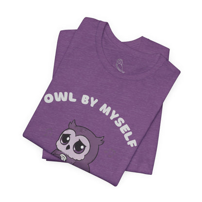 Owl By Myself | Owl Graphic Tee