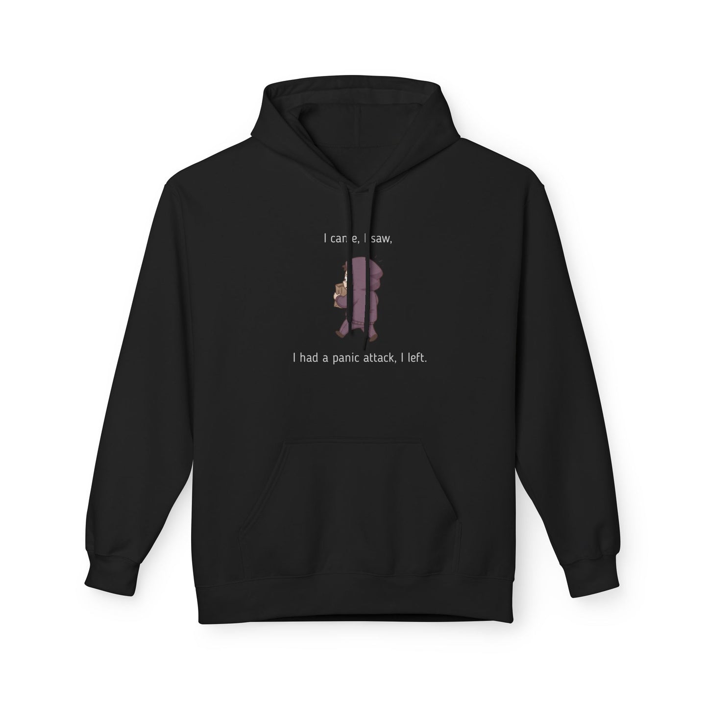 I Came. I Saw  | Introvert Graphic Hoodie