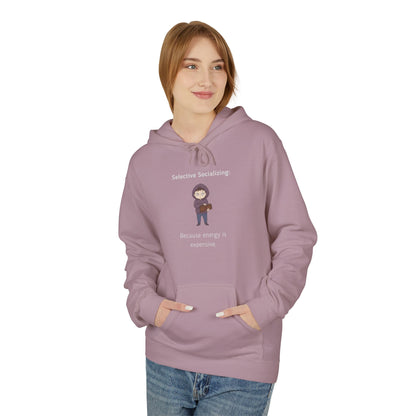 Selective Socializing  | Introvert Graphic Hoodie