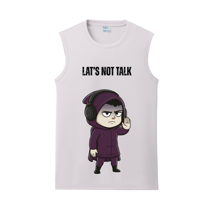 Lat's Not Talk Gym Tank | Introvert and Antisocial Apparel