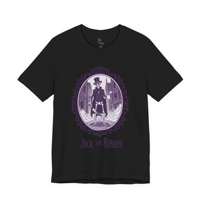 Jack the Ribber T-Shirt | Gothic Historical Tee, Skeleton Illustration