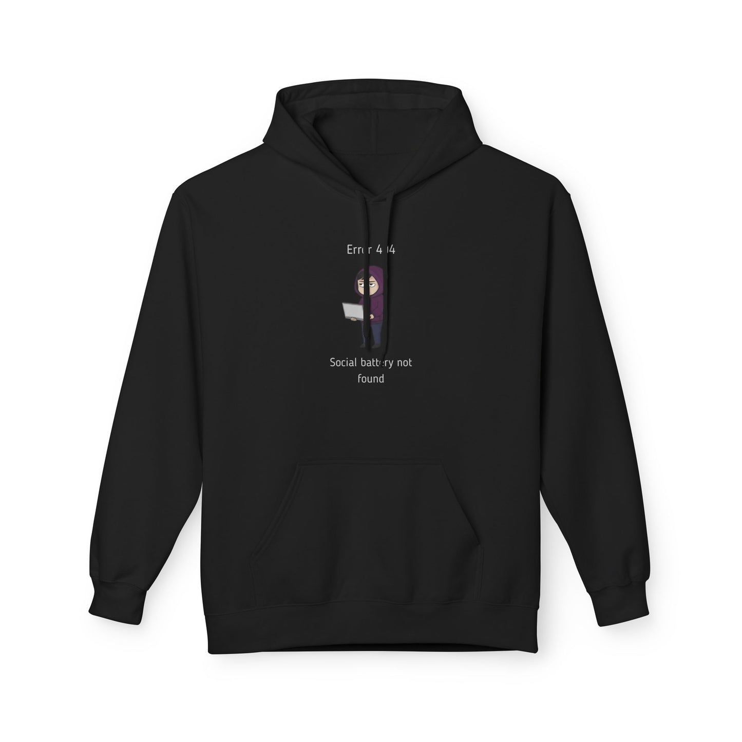 Error 404  | Introvert Graphic Hoodie