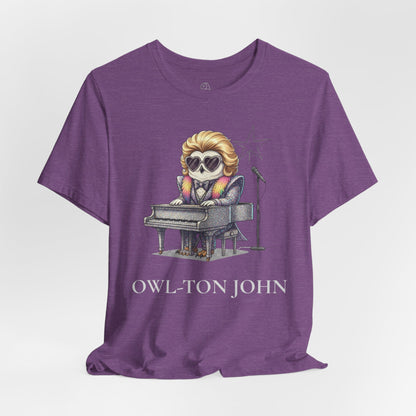 Owl-ton John | Owl Graphical Tee