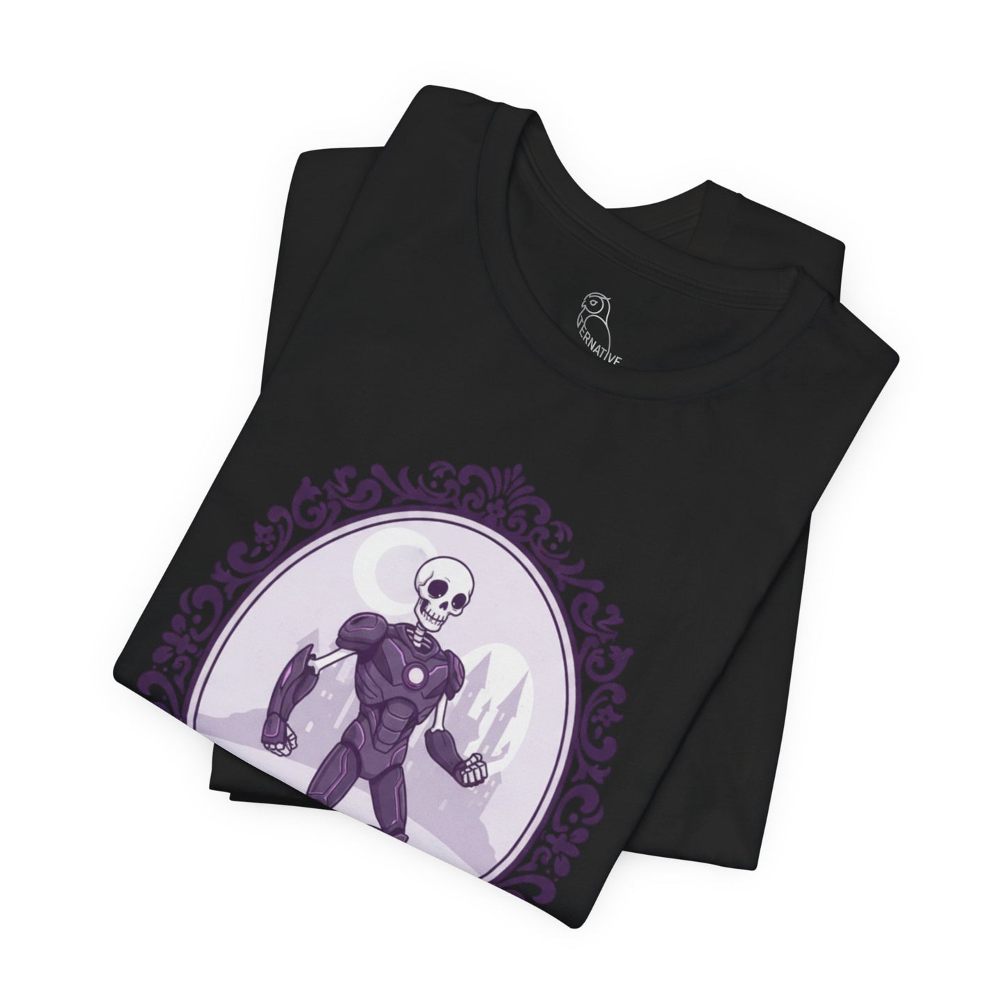 Bony Stark | Gothic Tee, Skeleton Illustration