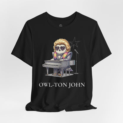 Owl-ton John | Owl Graphical Tee