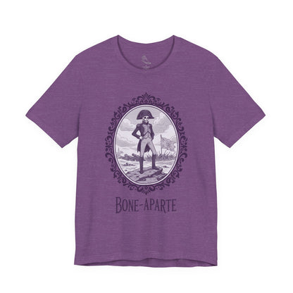 Napoleon Bone-Aparte T-Shirt | Gothic Historical Tee, Skeleton Illustration