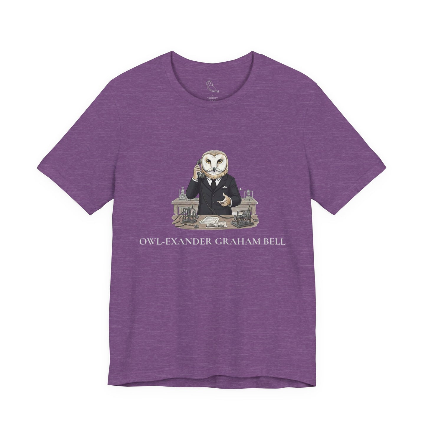 Owl-exander Graham Bell | Owl Graphic Tee