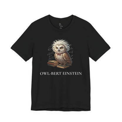 Owl-bert Einstein | Owl Graphic Tee