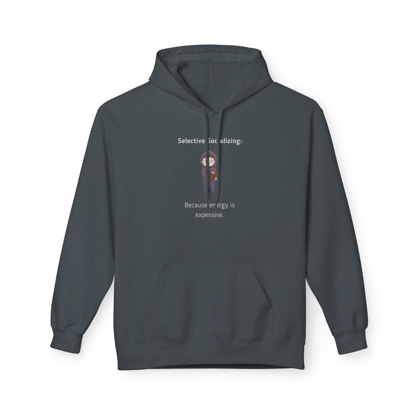 Selective Socializing  | Introvert Graphic Hoodie