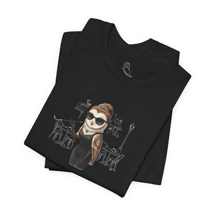 Owl-drey Hepburn | Owl Graphical Tee