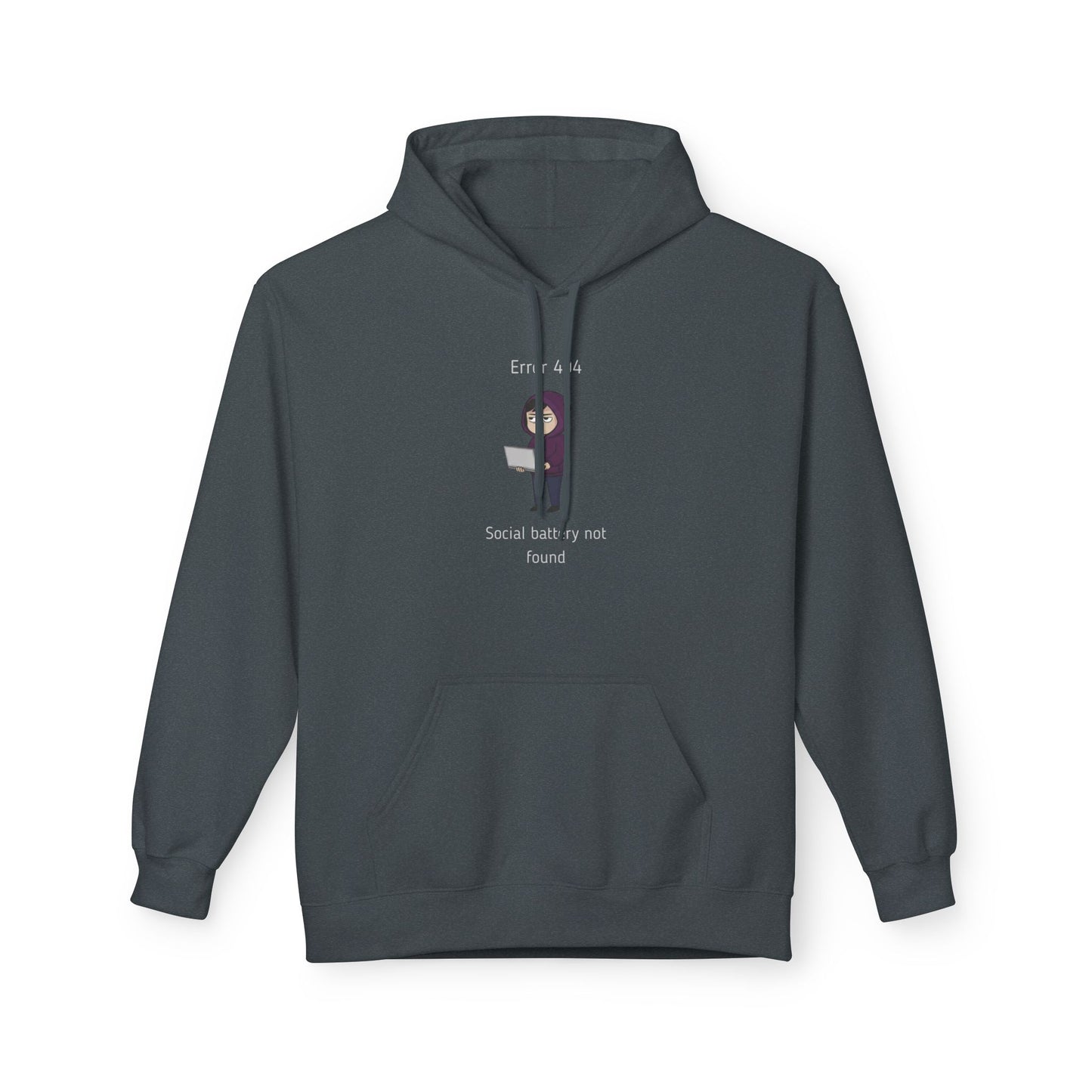 Error 404  | Introvert Graphic Hoodie