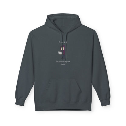 Error 404  | Introvert Graphic Hoodie