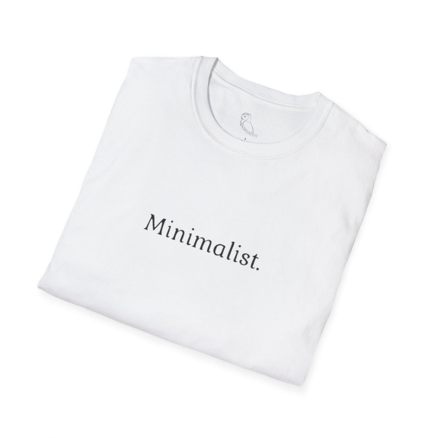Minimalist. T-Shirt | Minimalist typography tee, Simple aesthetic
