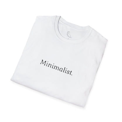 Minimalist. T-Shirt | Minimalist typography tee, Simple aesthetic