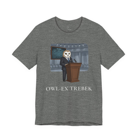 Owl-ex Trebek | Owl Graphical Tee