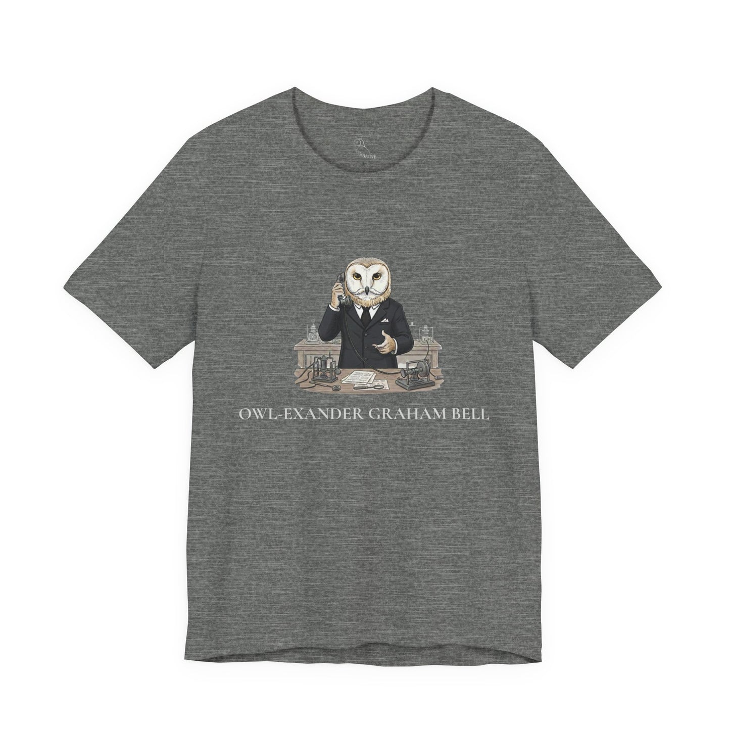Owl-exander Graham Bell | Owl Graphic Tee